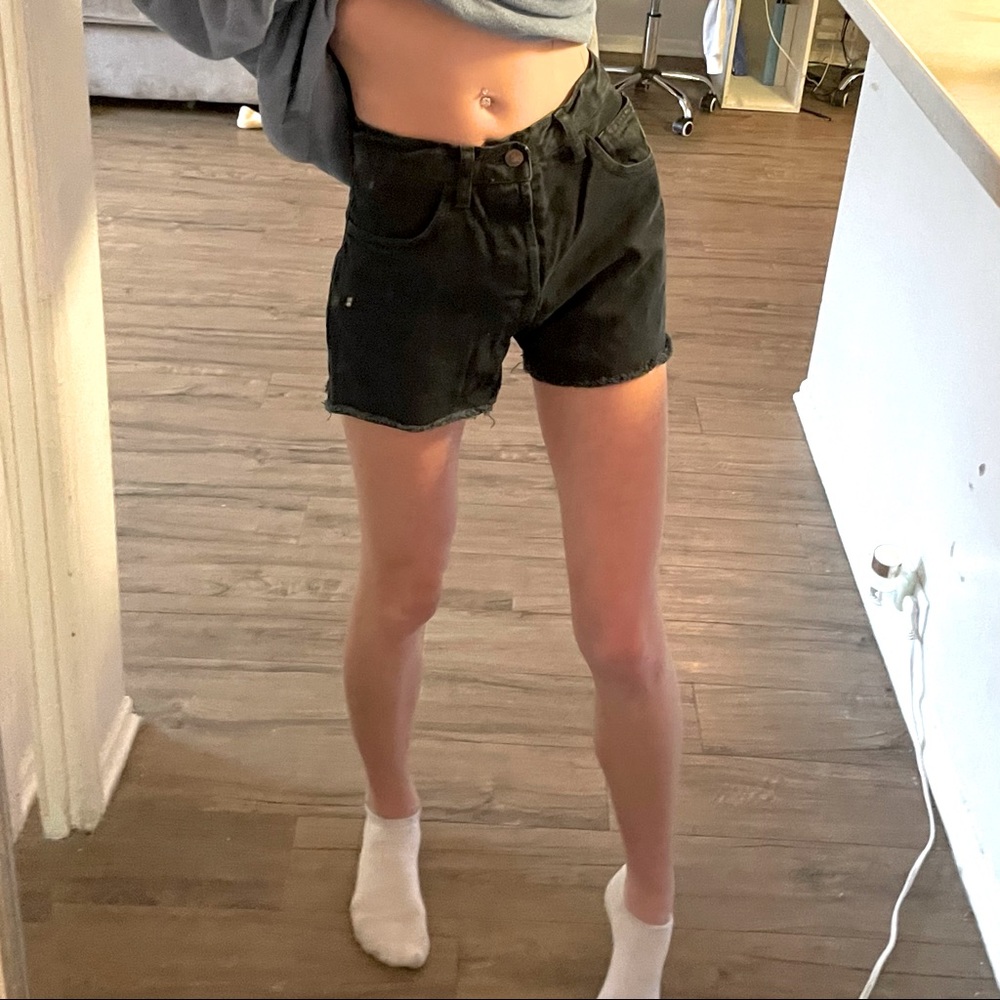 Dark Navy Brandy Melville Shorts